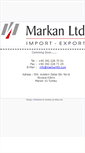 Mobile Screenshot of markanltd.com
